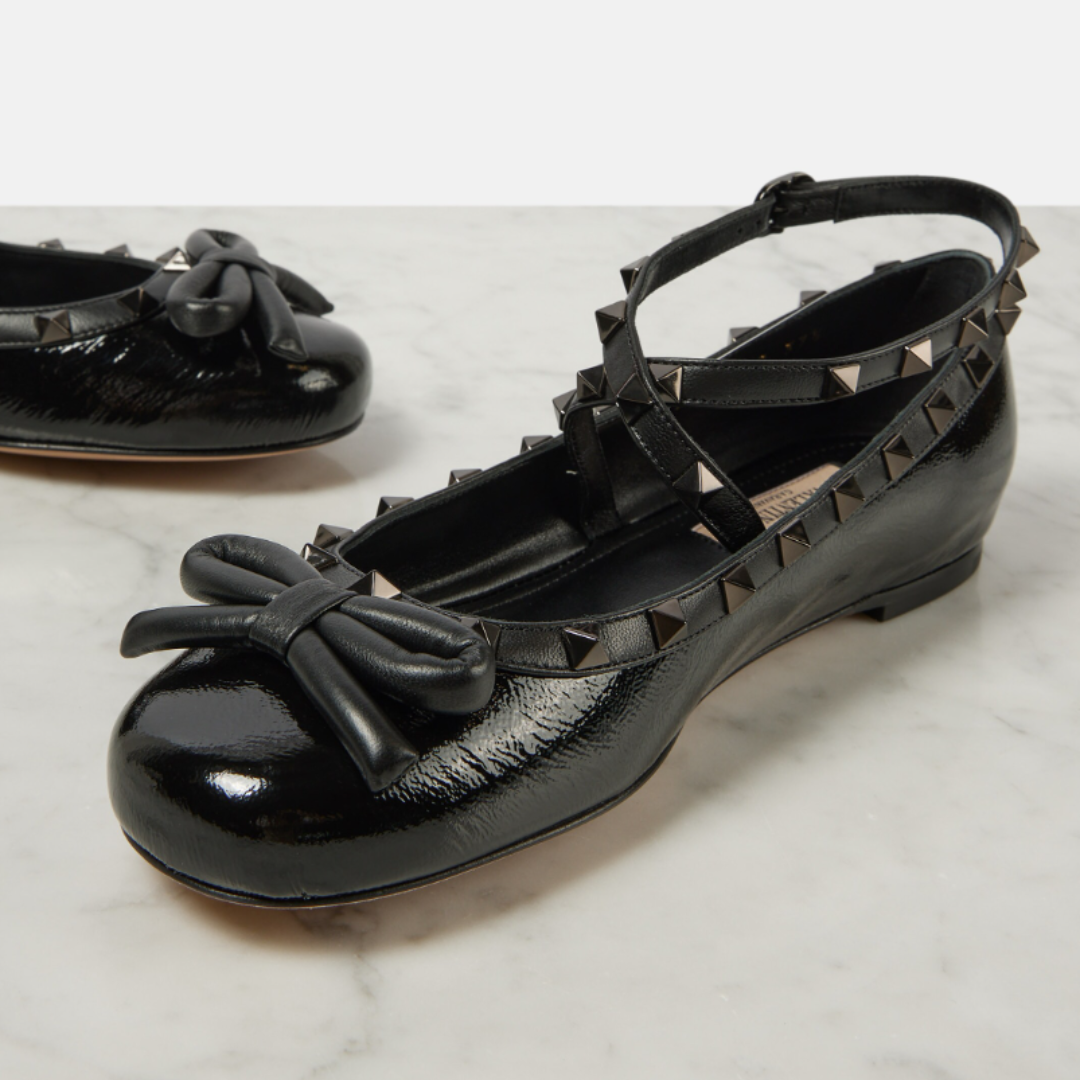 Valentino Garavani Ballet Flat - Black